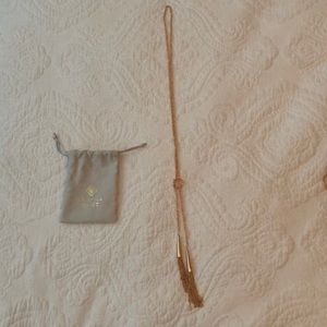 Kendra Scott Rose Gold Necklace